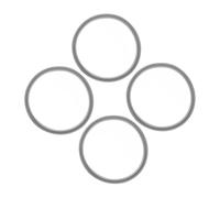 Junta de silicona de 4 piezas, piezas de repuesto de licuadora exprimidora blanca de 3,66 x 0,24 pulgadas, anillo de sellado de junta universal para licuadora exprimidora de 900 W