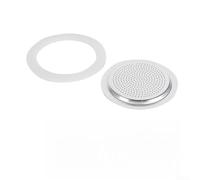 Junta de silicona de repuesto para ollas Moka Espresso, compatible con tamaños de 39 mm/42 mm/50 mm/54 mm (9 tazas + tamiz)