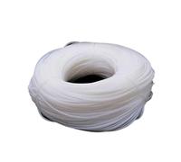 Junta de silicona espumada, Cordón de silicona 0,8-30 mm diámetro, color blanco, 1 m, 5 y 10(3.2mm 10M)