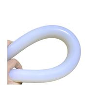 Junta de silicona espumada, Cordón de silicona sólida redondo blanco, diámetro 16-50 mm, longitud 100(Diameter 45mm)