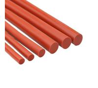 Junta de silicona espumada, Tira de sellado cordón caucho silicona roja 1 a 20 mm diámetro y metro(Diameter 3mm x1M)