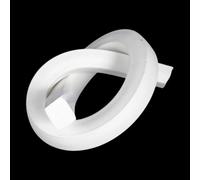 Junta de silicona for puertas y ventanas, 5 metros, cuadrada, de goma espuma, blanca, 1 unidad(5x5mm)