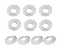 Junta de silicona para botella con cierre a presión, color rojo o blanco, juegos de 25 o 100 piezas