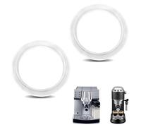 Junta de silicona para cafetera, 2 unidades, diámetro de 47 mm, compatible con DeLonghi EC680/EC685/EC785/EC885/EC885/EC850/EC860
