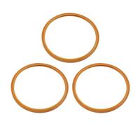 Junta de silicona transparente para olla a presión, anillo de sellado de repuesto para olla de aluminio y sellador de tarros de conservas para el hogar, junta transparente de tapa de olla de vapor