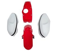 Junta De Tanque De Combustible Carenados Inyección Para Motocicleta Panel Carrocería Kits Protectores Marco Para XSR900 XSR 900 2016-2021 Pegatinas Tanque Motocicleta(White red)