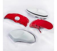Junta De Tanque De Combustible Carenados Motocicleta Para XSR900 2016-2021 Panel Inyección Kits Protectores Marco Carrocería Accesorios ABS Pegatinas Tanque Motocicleta(Red white)