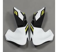 Junta De Tanque De Combustible Protector Lateral Tanque Gasolina Carenado Panel Para Kawasaki Para Z900 2020-2024 Cubierta Motocicleta Pegatinas Tanque Motocicleta(White Black)