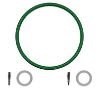 Junta de Tapa de Bol compatible con Thermomix TM31 Robot de Cocina Accesorio, Junta de Silicona compatible con Thermomix Vorwerk TM31, 1 Juntas de Tapa, 2 Juntas de Cuchillos y 1 Cepillo de limpieza