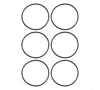 Junta de tapa de clorador de piscina para Hayward CL200 CL220 CLX200K, piezas de repuesto de junta tórica de goma para alimentador en línea, evita fugas de gas, 5.5 pulgadas de diámetro, negro