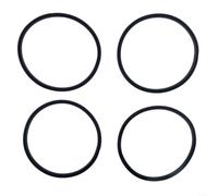 Junta de tapa de taza de silicona, 4 piezas, a prueba de fugas, repuesto para anillo para cubiertas de botellas aisladas, funciona con diseños de vasos de 16 onzas y 20 onzas