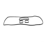 Junta de tapa de válvula para Ford Focus Escape para Fusion para Mazda 3 6 - Resistente al aceite Resistente al Calor Junta de Goma Set Repuesto OE 1S7G6K260AA VS50417