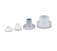 Junta de Transistor de nailon, espaciador de aislamiento de arandela de plástico tipo T, Protector de rosca de tornillo, M3M4, M5M6, M8, M10, 100-5 uds.(TW810-M8 20PCS)