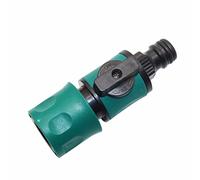 Junta de tubería de agua | Junta de conexión de tubería de agua - Conector de válvula de apagado para espacios verdes públicos, jardinería doméstica, producción agrícola y lavado familiar de