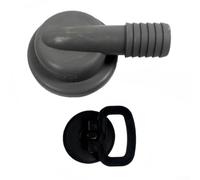 Junta de tubería de drenaje de 50 mm de apertura de acero inoxidable componente de drenaje para uso marino en yates, barcos y cubiertas de caravanas