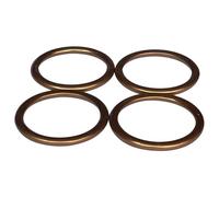 Junta De Tubo Escape Motocicleta 35,5 X 44 2,6 Mm para Kawasaki ER-6F, ER-6N, VN900C, ZR750L, ZR750NNA, ZR800CC, ZX900CD Y ZX600E