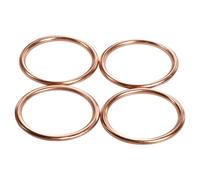 Junta De Tubo Escape Motocicleta, 4 UDS., para CBR600RR 03-17 NT650 1988-1991 1998-2005 VT600 1988-1989 1991-2007 GL1800 2018-2019 2021 2023