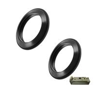 Junta deslizante o anillos para depósitos de residuos compatible con inodoro Thetford, junta de goma para inodoros 23721, piezas de repuesto para C200, C250, C400, C2, C3, C4 (2 unidades)