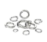 Junta elástica de bloqueo dividido arandela resorte ligera M1.6 M2 .5 M3 M4 M5 M6 M8 M10 M12~M36(M24-2pcs)