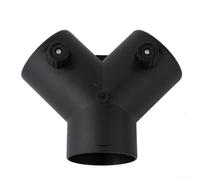 Junta en Y ajustable de 60 mm con solapa interna para conductos de calefacción compatible con eberspacher para webasto para propex
