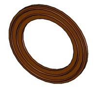 Junta entre voluta y empalme humos original MCZ.