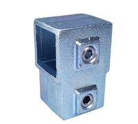 Junta fija de tubo cuadrado de tres vías de tubo cuadrado de 40x40 mm(A)