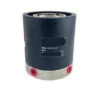 Junta giratoria de anillo deslizante, rotación alta velocidad 360 grados, conector colector aire precisión, integrado 246 a 12 vías(4 in 4 out G3/8- inside 50 outside 119)