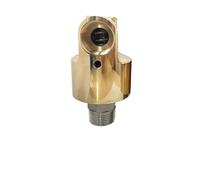 Junta giratoria HD20 DN20 de 3/4 pulgadas, junta giratoria 360, acoplamiento giratorio de agua, aire y aceite, conector Universal de pulverización, rotación de latón(Right Thread)