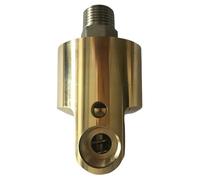 Junta giratoria HD25 DN25 de 1 pulgada, unión de rotación de latón giratoria 360
