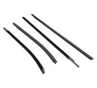 Junta Goma Burlete Puerta Coche Para L200 2005-2015 Para KA KB MN117611 84CM 67CM Burletes Para Triton 4 Piezas Ventana Exterior Sello Goma