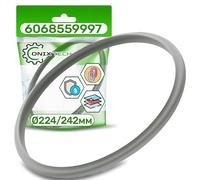 Junta Goma para Olla Express Presión Ø 224/242 mm con Código Original 60.6855.9997 6068559997 para WMF - ONIX TECH