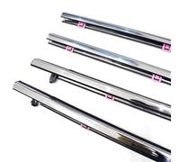 junta goma parabrisas delantero Goma De Ventana Lateral Negra Para Odyssey 2014 15 16 17 18 19 20 21 Burlete Para Cromada Embellecedor Cinturón Sellado(Front L)