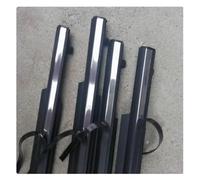 Junta Goma Puerta 4 Piezas De Goma Para Ventanas Exteriores Negras O Cromadas Para Civic 2016 2017 2018 2019 Sedán 72450-TEA-T01 Burlete Decorativo(Cromo)