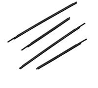 Junta Goma Puerta Coche 4 Burletes Para Ventanas Molduras Laterales De Puertas Tiras De Goma Negras 68160-0D090 68210-0D090 Para Toyota Para Vios 2008-2013 Accesorios coche