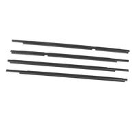 Junta Goma Puerta Coche 4 Tiras De Sellado ABS Para Puerta Coche Juego Burletes Moldura Ventana 6816052150 Para Toyota Para Yaris Para Sedán 2007-2016 Accesorios coche