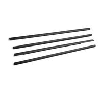 Junta Goma Puerta Coche Burletes Para Ventanas 4 Unidades Para Puertas Laterales Ventanas Vidrios 80821JG000 Para Nissan Para X-Trail T31 2008-2013 Accesorios coche