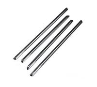 Junta Goma Puerta Coche Para Civic 8.ª Generación 2004-2009 Tiras Decorativas Para Paneles De Puertas Interiores De Automóviles Molduras De Estilo Accesorios coche(De fibra de carbono Negro)