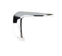 Junta Goma Puerta Impermeable Para Mitsubishi Para Outlander 3 2016-2020 Piezas Panel Embellecedor Faro Parachoques Delantero Coche Tira Moldura Cromada(Left Middle)