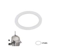 Junta Goma Silicona Cafetera Aluminio Classic/Inducción 2 Tazas (4 Unidades)