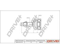 Junta homocinética DP2110.10.1175 Drve+ para FIAT CINQUECENTO SEICENTO / 600
