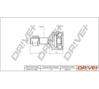 Junta homocinética DP2110.10.1189 Drve+ para FIAT SEICENTO / 600