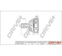 Junta homocinética DP2110.10.1209 Drve+ para VOLVO FORD