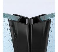 Junta Magnética de Labio de Ducha para Puertas de Ducha, Impermeable, 1 Par de Juntas de Perfil de 135°, Longitud: 2.2 m, Junta de Ducha de 6-11 mm(10mm)