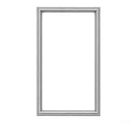 Junta Magnética Frigorífico 2 Metros Corte para A Medida Junta | Material PVC para robusto, 2 metros longitud, color gris, corte para fácil, cierre hermético perfecto
