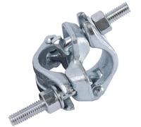 Junta para andamio, abrazadera para andamios, 48 x 48 mm, 90°, fricción doble para la fijación de andamios, varilla de anclaje (90°)