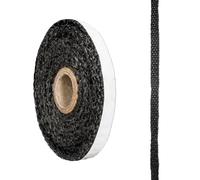 Junta para estufa de leña Cuerda Selladora De Chimenea Fibra Vidrio Negra 2x10/15mm 2/3M(2x10mm 3Meter)