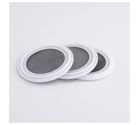 Junta para filtro Tri-Clamp para cerveza casera, pantalla de malla 304SS/PTFE de 150 micras para accesorios TC de 1,5"-4", procesamiento de cerveza, vino y alimentos (10Mesh 50.5mmod-1.5Inch Tc)
