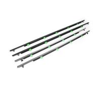 Junta para Maletero Coche Para CRV 2002-2022 4 Uds Tira Sellada Vidrio Para Ventanilla Coche Lateral Para Clima Sello Parachoques(2007-2011)