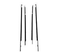 Junta para Maletero Coche Para LX450 1990-1998 7571060021 Tira Meteorológica Para Ventana Lateral Coche Sellador Goma Moldura Burlete(Black color)