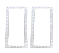 Junta para mariposa de boca ancha Hayward compatible con SPX1091GW SP1091LX SP1091WM (2 piezas)